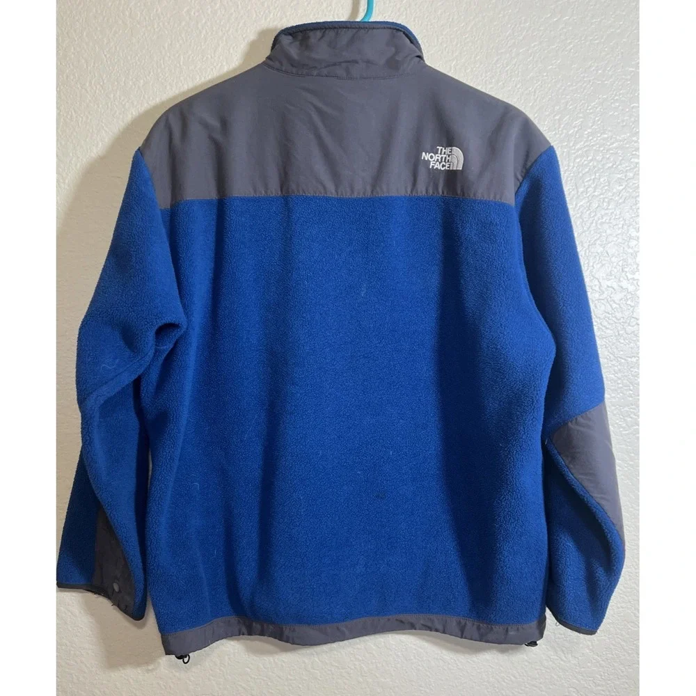 Vintage Youth UnisexNorth Face Denali Fleece Jacket Polartec Blue Black XL‎